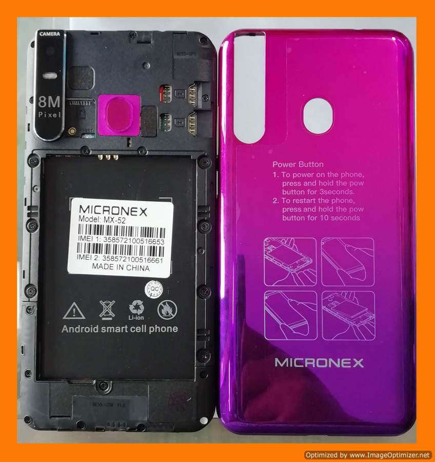 Micronex MX-52 Flash File Firmware 5.1 MT6580