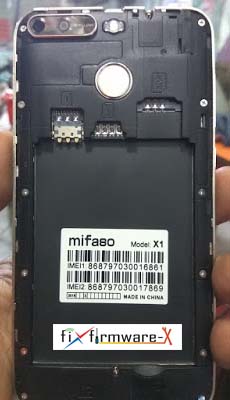 Mifaso X1 Flash File Without Password SP7731