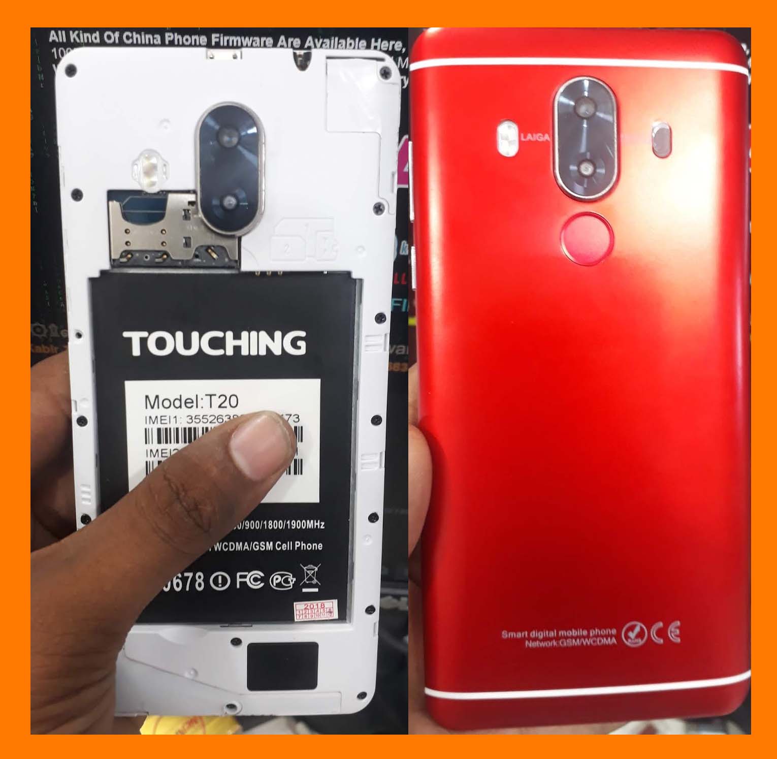 Touching T20 Flash File Firmware 5.1 MT6580