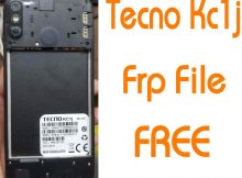 Tecno Kc1j Frp Reset File Without Password