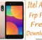 Itel A16 Frp Reset File 10Mb Bypass Without Password