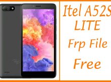 Itel A52S Lite Frp Reset File Bypass Without Password