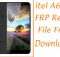 Itel A62 Frp Reset File 60Mb Bypass Without Password