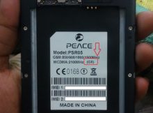 Peace PSR05 (GX) Flash File 6.0 MT6580 Firmware Download