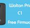 Walton Primo C1 Stock Firmware (Flash File) Free Download