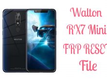 Walton Primo RX7 Mini Frp Reset Bypass File 70MB Only