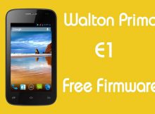 Walton Primo E1 Stock Firmware (Flash File) Free Download