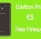 Walton Primo E3 Stock Firmware (Flash File) Free Download