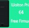 Walton Primo E4 Stock Firmware (Flash File) Free Download