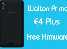 Walton Primo E4 Plus Stock Firmware (Flash File) Free Download