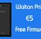 Walton Primo E5 Stock Firmware (Flash File) Free Download