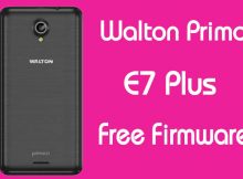 Walton Primo E7 Plus Stock Firmware (Flash File) Free Download