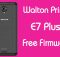 Walton Primo E7 Plus Stock Firmware (Flash File) Free Download