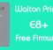 Walton Primo E8 Plus Stock Firmware (Flash File) Free Download