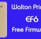 Walton Primo EF6 Stock Firmware (Flash File) Free Download