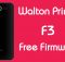 Walton Primo F3 Stock Firmware (Flash File) Free Download