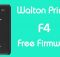 Walton Primo F4 Stock Firmware (Flash File) Free Download