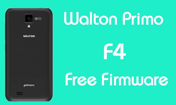 Walton Primo F4 Stock Firmware (Flash File) Free Download
