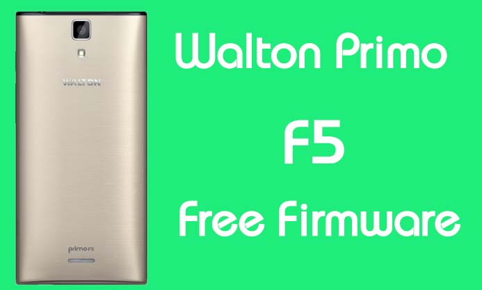 Walton Primo F5 Stock Firmware (Flash File) Free Download