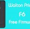 Walton Primo F6 Stock Firmware (Flash File) Free Download