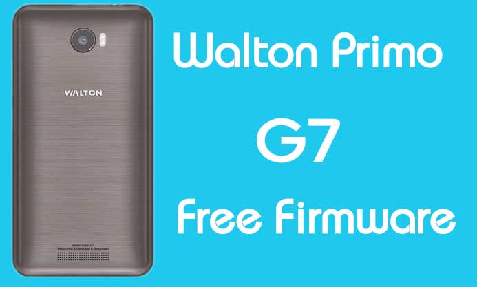 Walton Primo G7 Stock Firmware (Flash File) Free Download