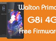 Walton Primo G8i 4G Stock Firmware (Flash File) Free Download