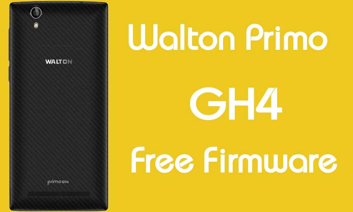 Walton Primo GH4 Stock Firmware (Flash File) Free Download
