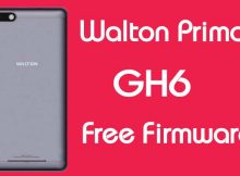 Walton Primo GH6 Stock Firmware (Flash File) Free Download