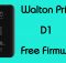 Walton Primo D1 Stock Firmware (Flash File) Free Download