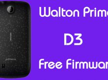 Walton Primo D3 Stock Firmware (Flash File) Free Download