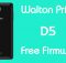 Walton Primo D5 Stock Firmware (Flash File) Free Download