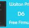 Walton Primo D6 Stock Firmware (Flash File) Free Download