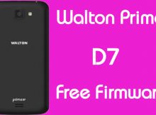 Walton Primo D7 Stock Firmware (Flash File) Free Download