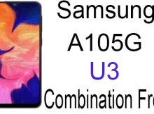 Samsung A10 A105G U3 Combination Rom Free