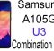 Samsung A10 A105G U3 Combination Rom Free