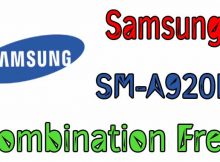 Samsung A9 A920F U3 Combination Firmware [Google Drive]