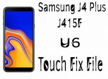 Samsung J4 Plus J415F U6 Touch Fix File Fix EDL-9008 Mode