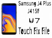 Samsung J4 Plus J415F U7 Touch Fix File Odin Flashable