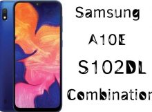 Samsung A10e S102DL Combination File Free Download