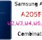 Samsung A20 A205F U2 U3 U4 U6 U7 Combination File Free