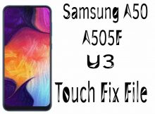 Samsung A50 A505F U3 Touch Fix Clone LCD After Update