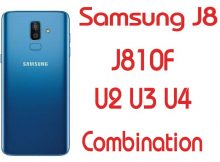 Samsung J8 J810F U2 U3 U4 Combination File Free Download