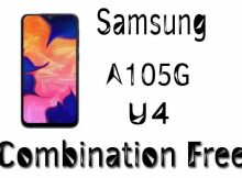 Samsung A10 A105G U4 Combination File Free