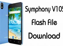 Symphony V105 Flash File Firmware Factory Signed