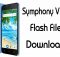 Symphony V105 Flash File Firmware Factory Signed