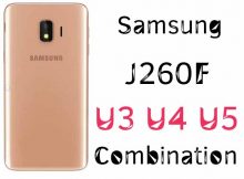 Samsung J2 Core J260F U4 U5 Combination File Free