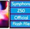 Symphony Z50 Flash File 9.0 Customer Care Firmware