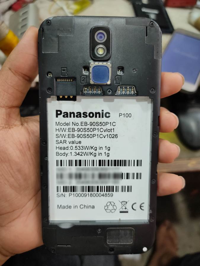 Panasonic P100 Flash File 7.0 Tested Firmware