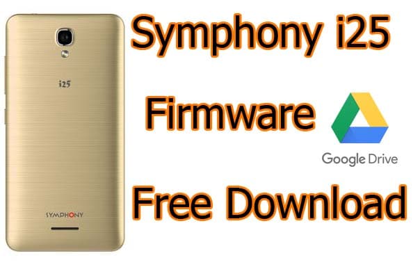 Symphony i25 Flash File FREE HW1_V6 (Firmware)