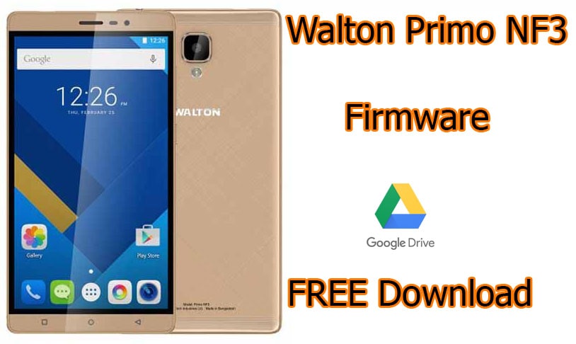 Walton Primo NF3 Flash File (Firmware) ROM